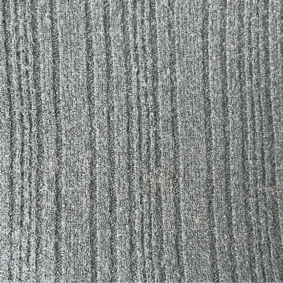 HOUSE OF HARLOW 1960 Black Crop Rib Top viscose blend Long Sleeve black M - Picture 3 of 8